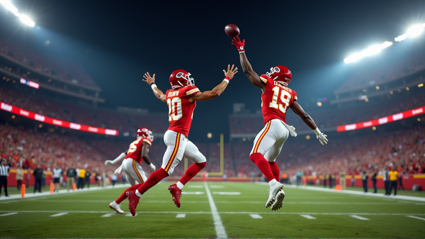 Mahomes y Brown Brillan Intensamente en un Emocionante Enfrentamiento de SNF