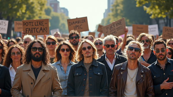 Celebridades Reviven un Comité Histórico para Defender los Derechos de Libertad de Expresión
