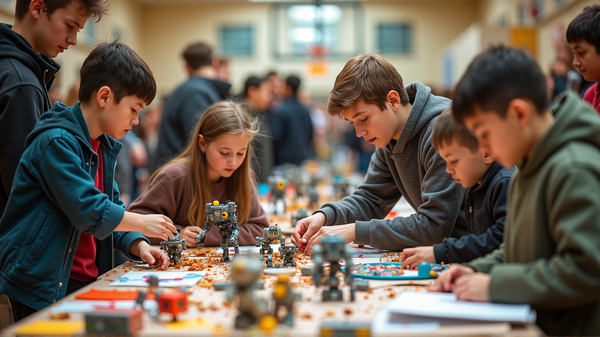 La Feria de Artesanía de Brewer High: Un Impulso Comunitario para la Robótica