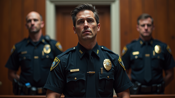Desgarrador y Responsable: Una Sorpresiva Declaración de Culpabilidad en el Caso de Asesinato de un Oficial en 2021