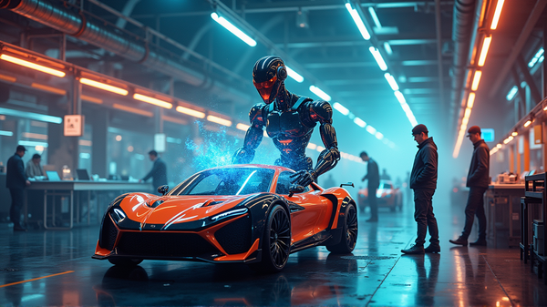 Revolución en la Producción de Automóviles: El Auge de los Humanoides y la IA