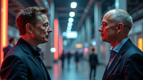 La Sorprendente Reacción de Elon Musk al Nuevo Emprendimiento de IA de Jeff Bezos
