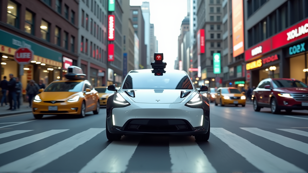 La Audaz Oferta de Tesla: Una Carrera Contra el Tiempo por la Dominación del Robotaxi