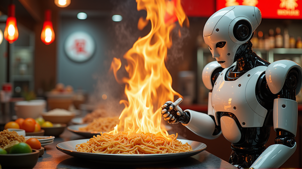 El Fascinante Viaje de Robowok en la Comida Rápida Dirigida por Robots